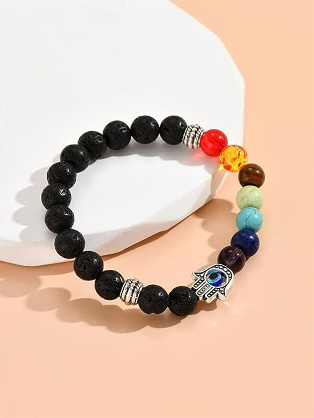 KRYSTALZ  Agate Titanium Agate Bracelet