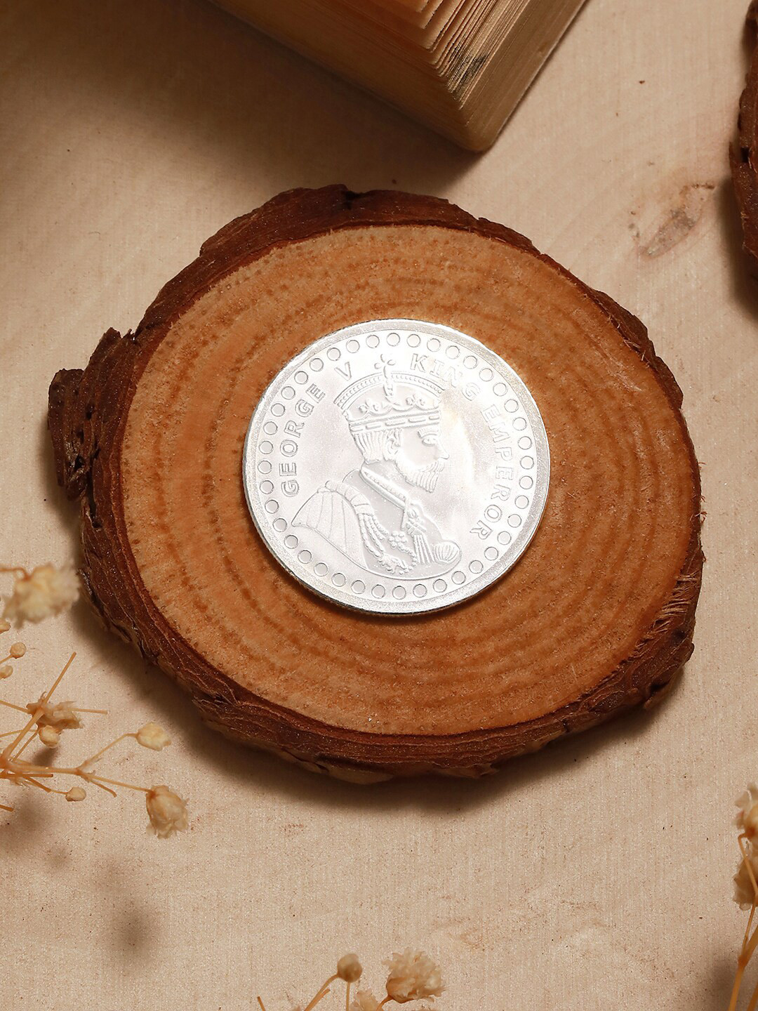 Saraf RS Jewellery King George 999 Silver Coin-10 gram