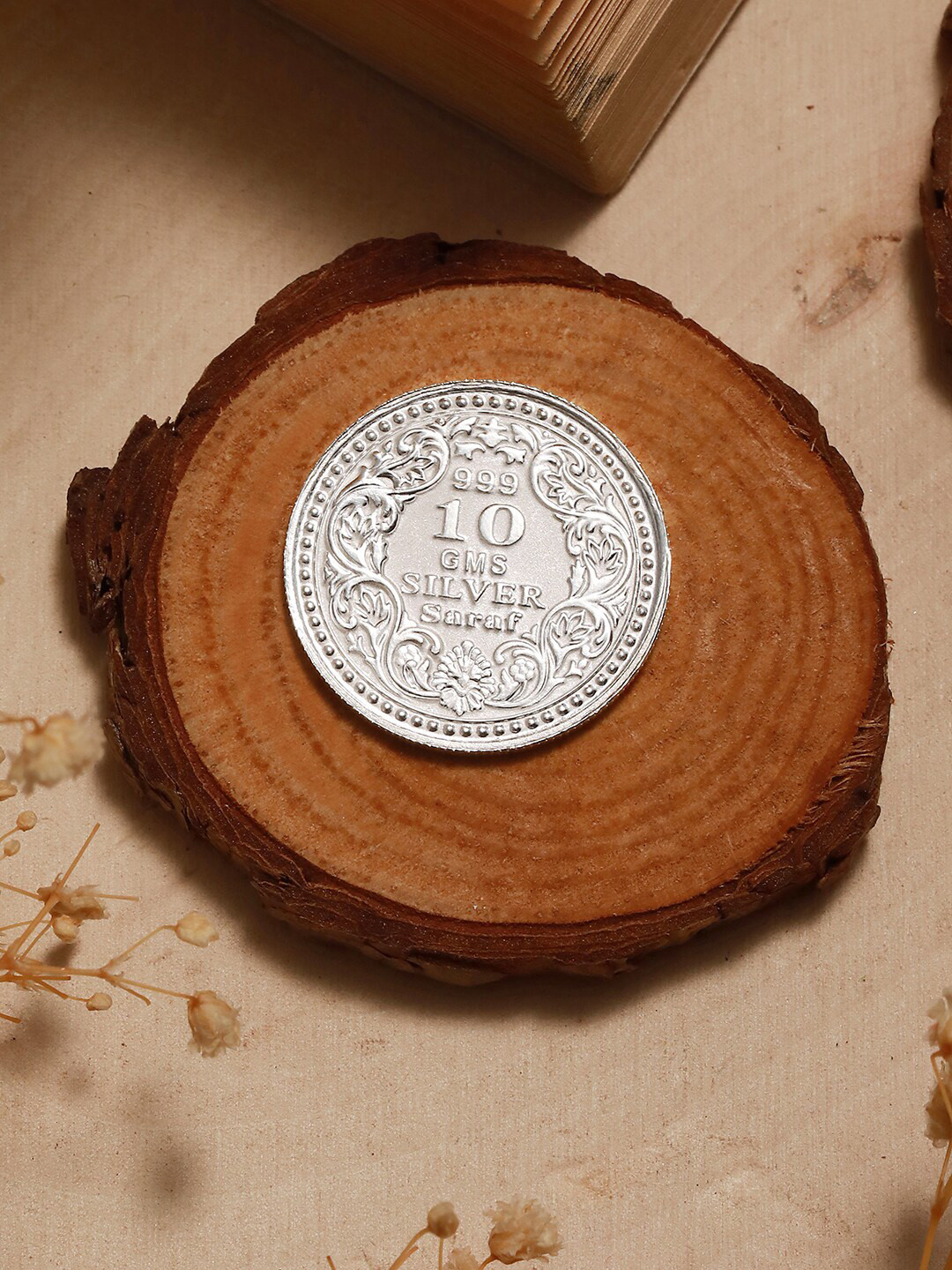 Saraf RS Jewellery Mickey Mouse 10 Gram 999 Round Silver Coin