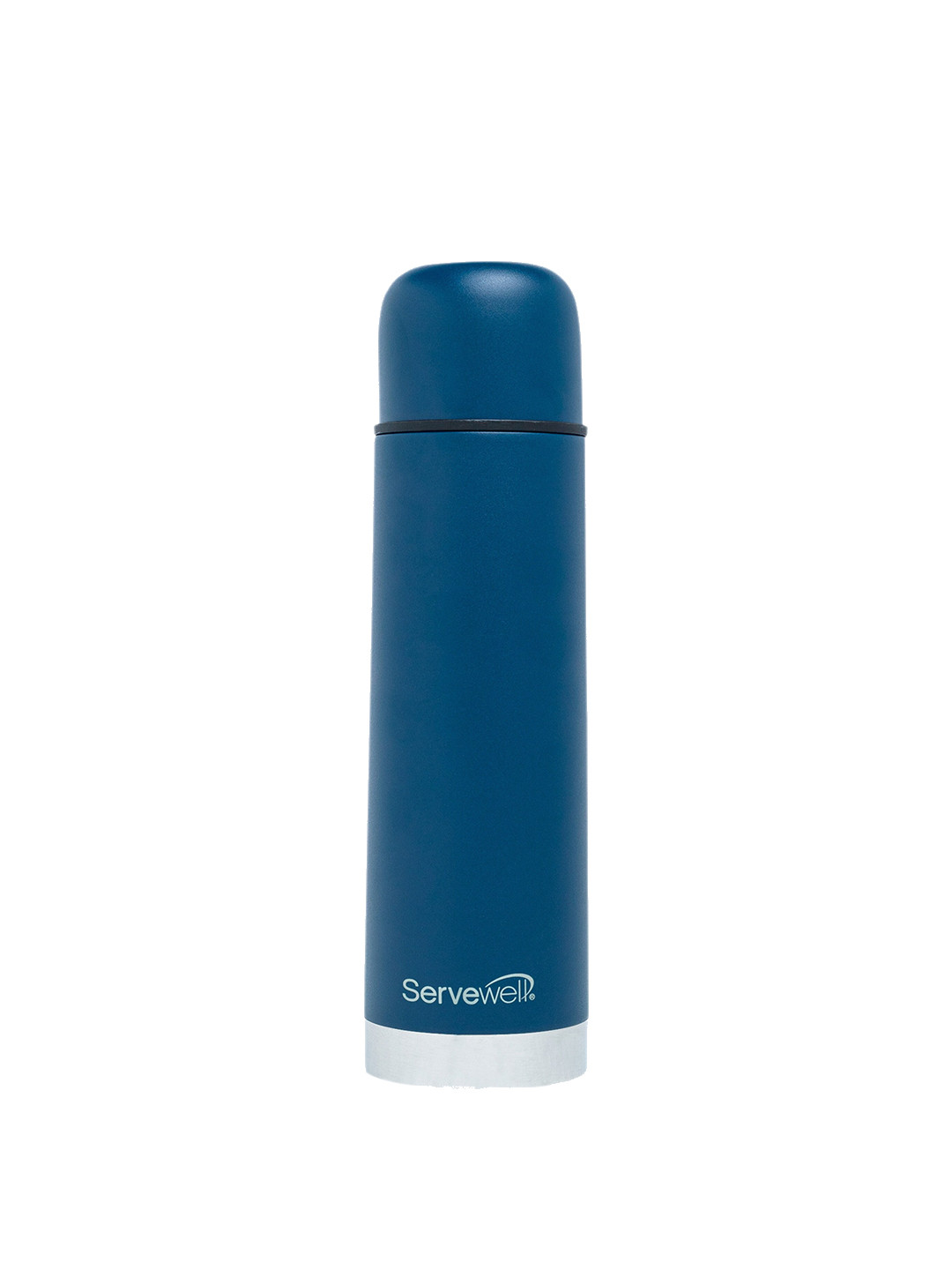 Servewell Giraffe Navy Blue Stainless Steel Double Wall Vacuum Water Bottle - 550ml