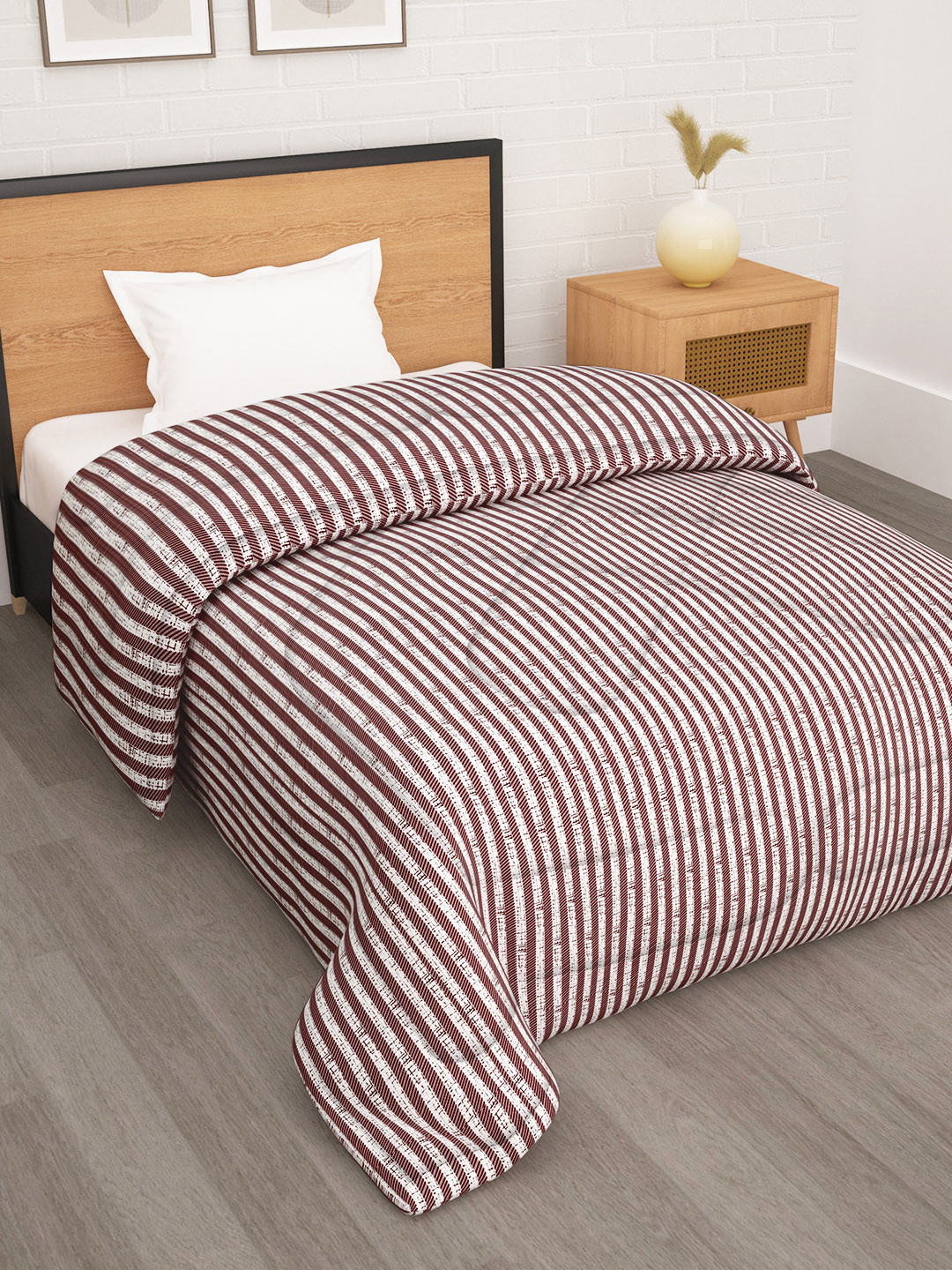 Story@home 180 GSM Ac Room Single Bed Reversible Comforter