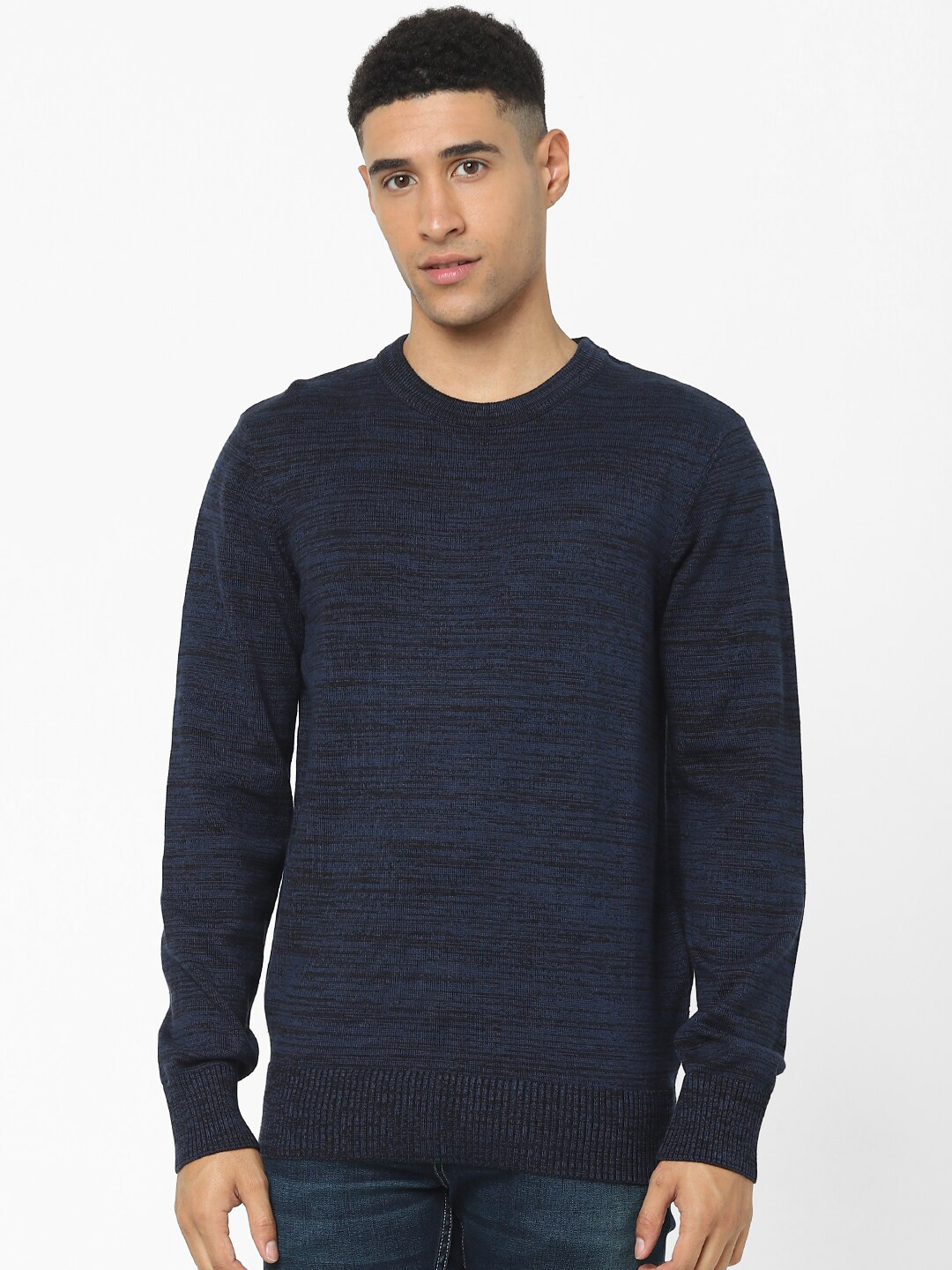 Celio Cable Knit Cotton Pullover