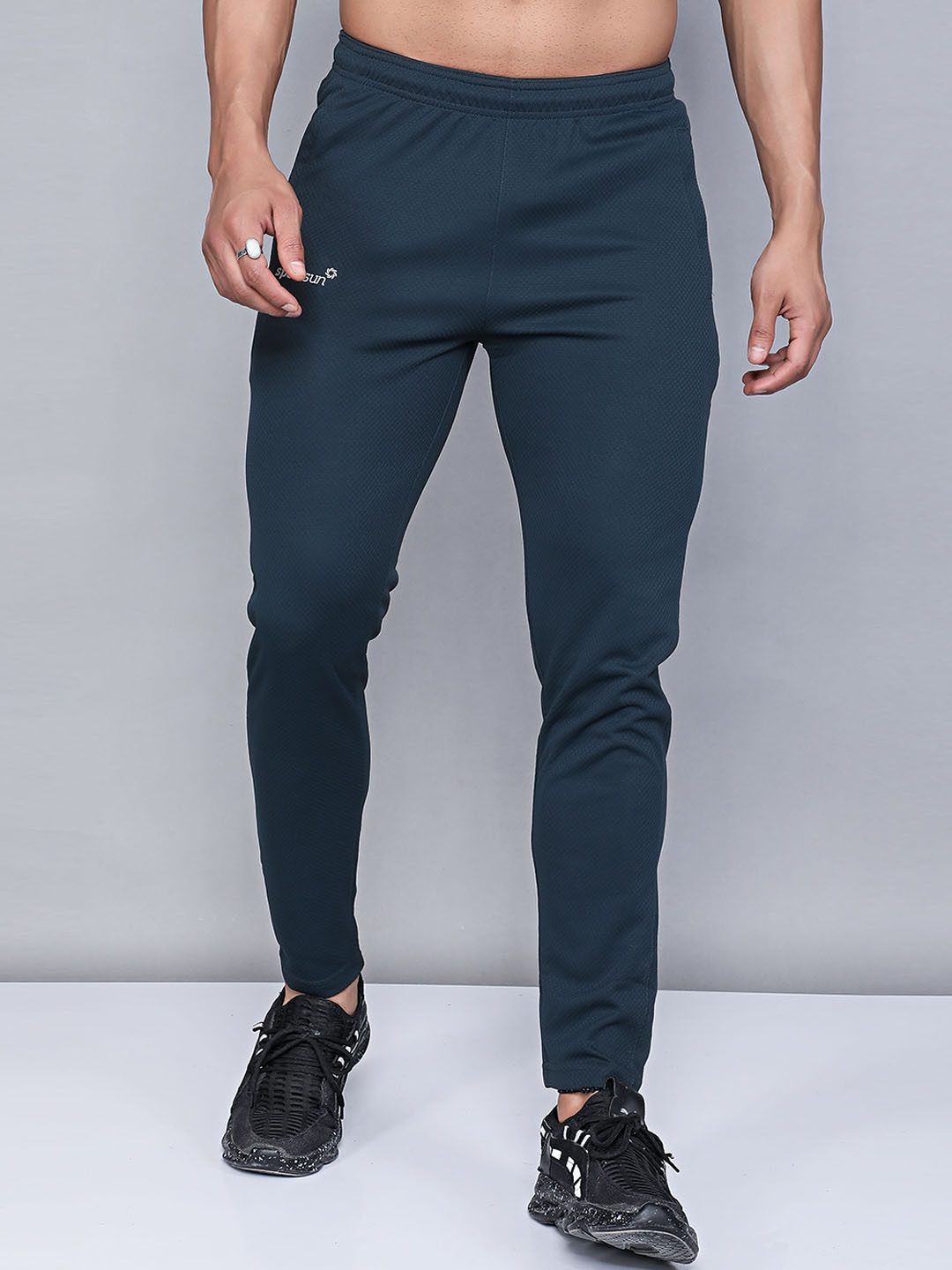 SPORT SUN Men Mid-Rise Track Pants