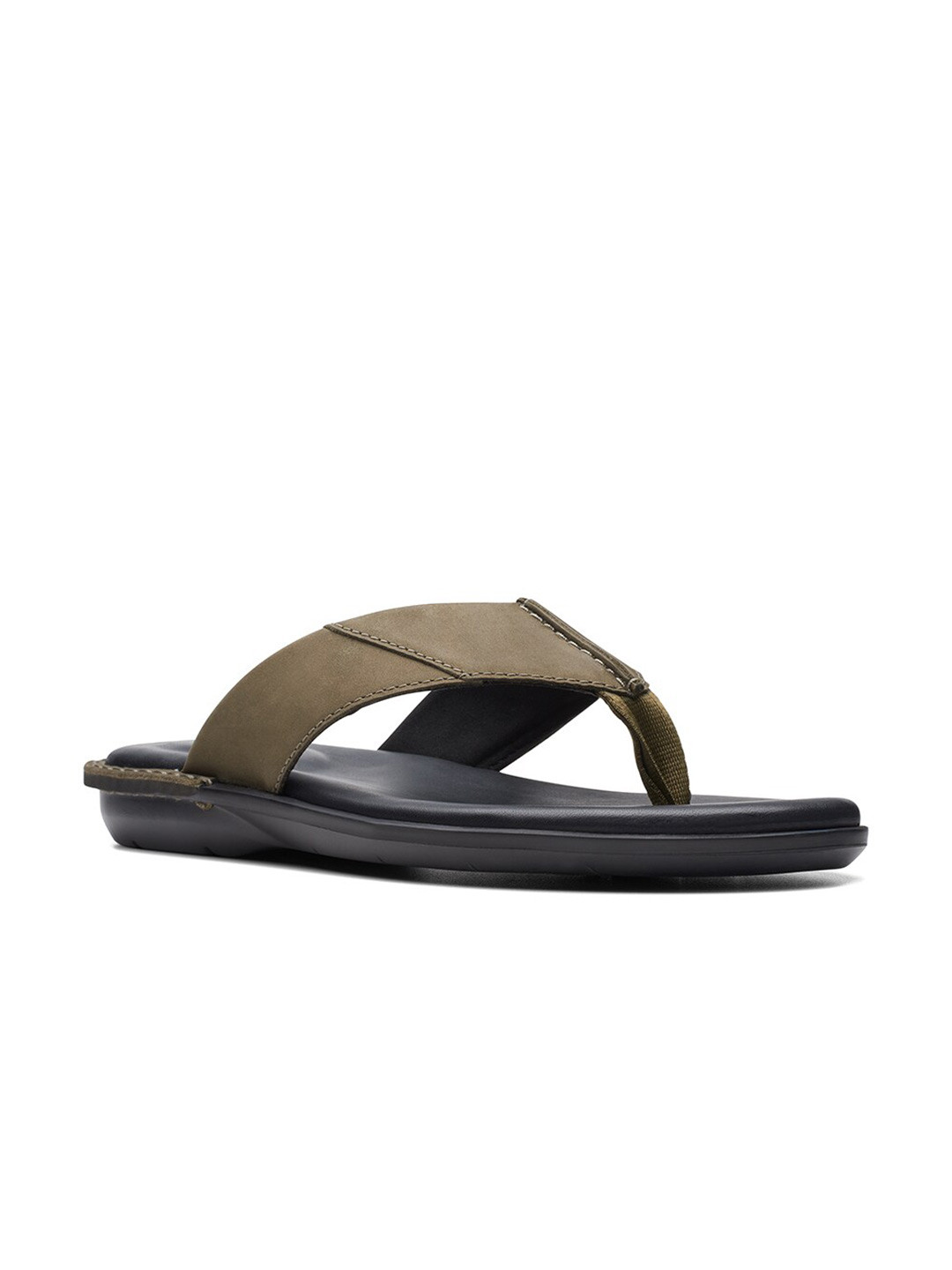Clarks Men Leather Comfort Sandals