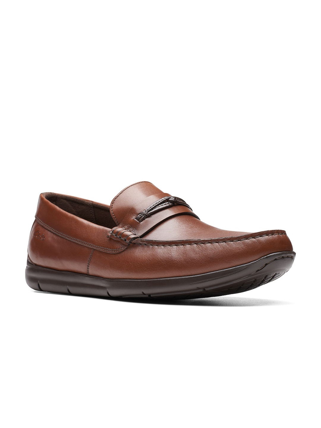 Clarks Men Leather Formal Penny Loafers