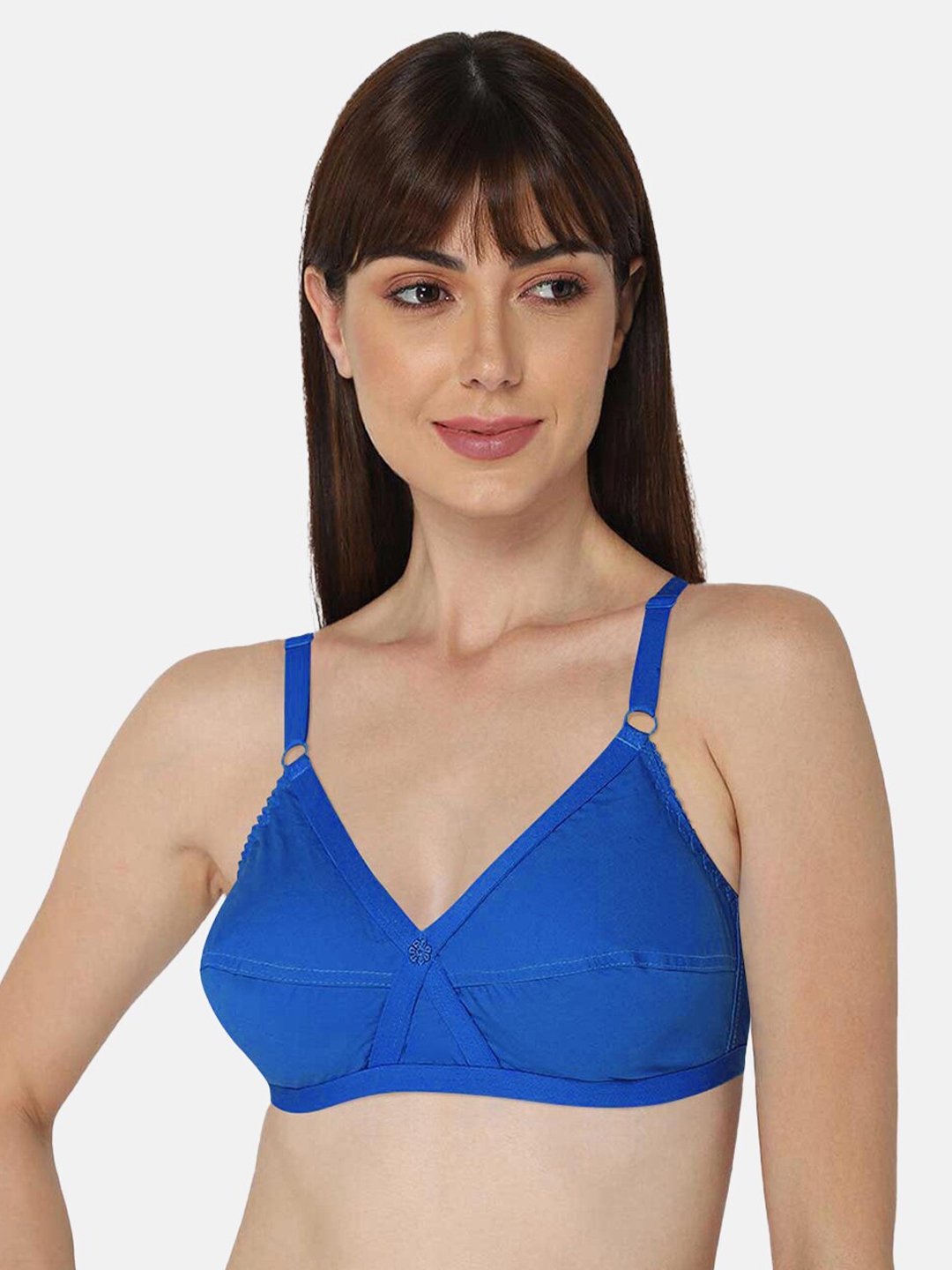 Buy NAIDU HALL Full Coverage All Day Comfort Pure Cotton Bra - Bra for  Women 24490466