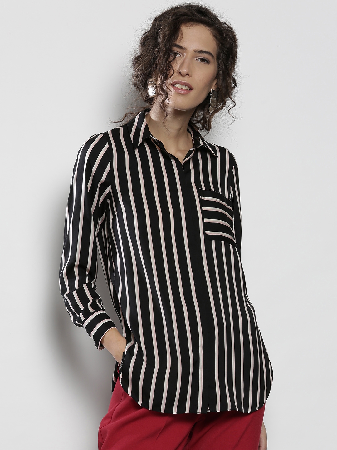 dorothy perkins striped shirt