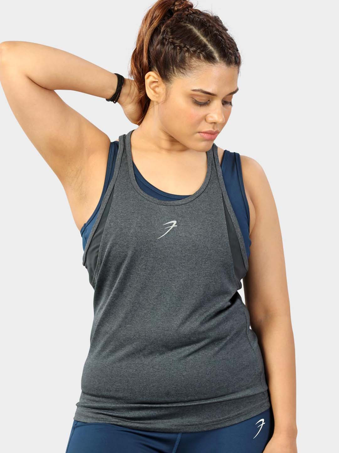 FUAARK Sleeveless Slim Fit Sports Tank Top