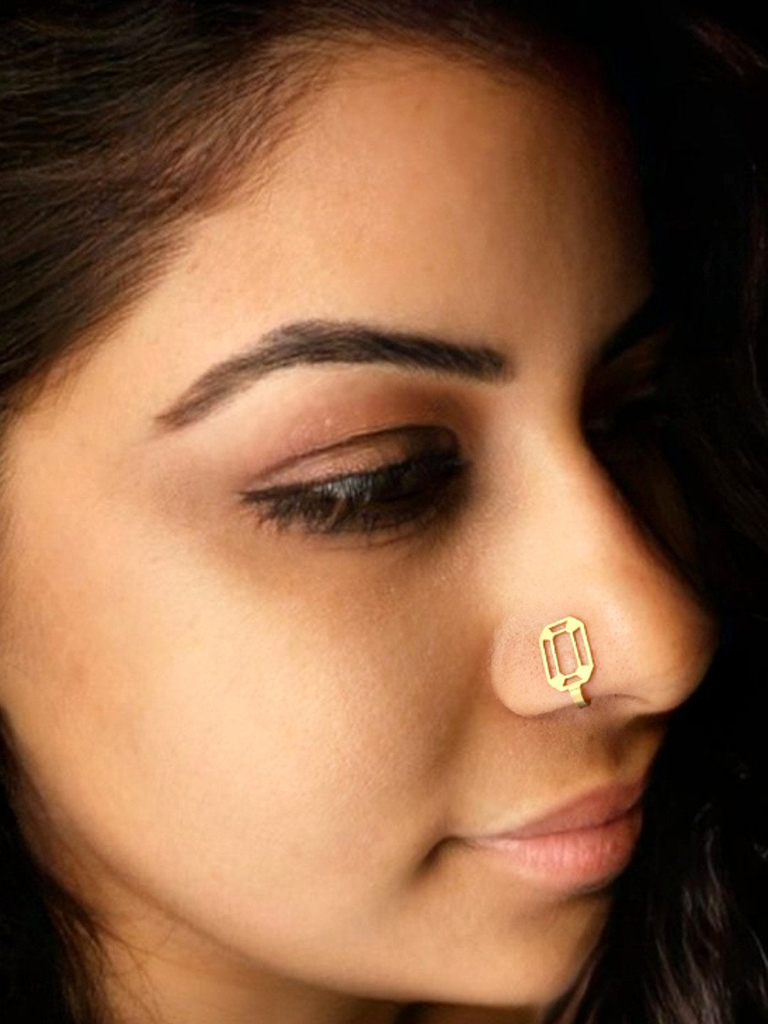 Goldnera Line Art Charm Nosepin