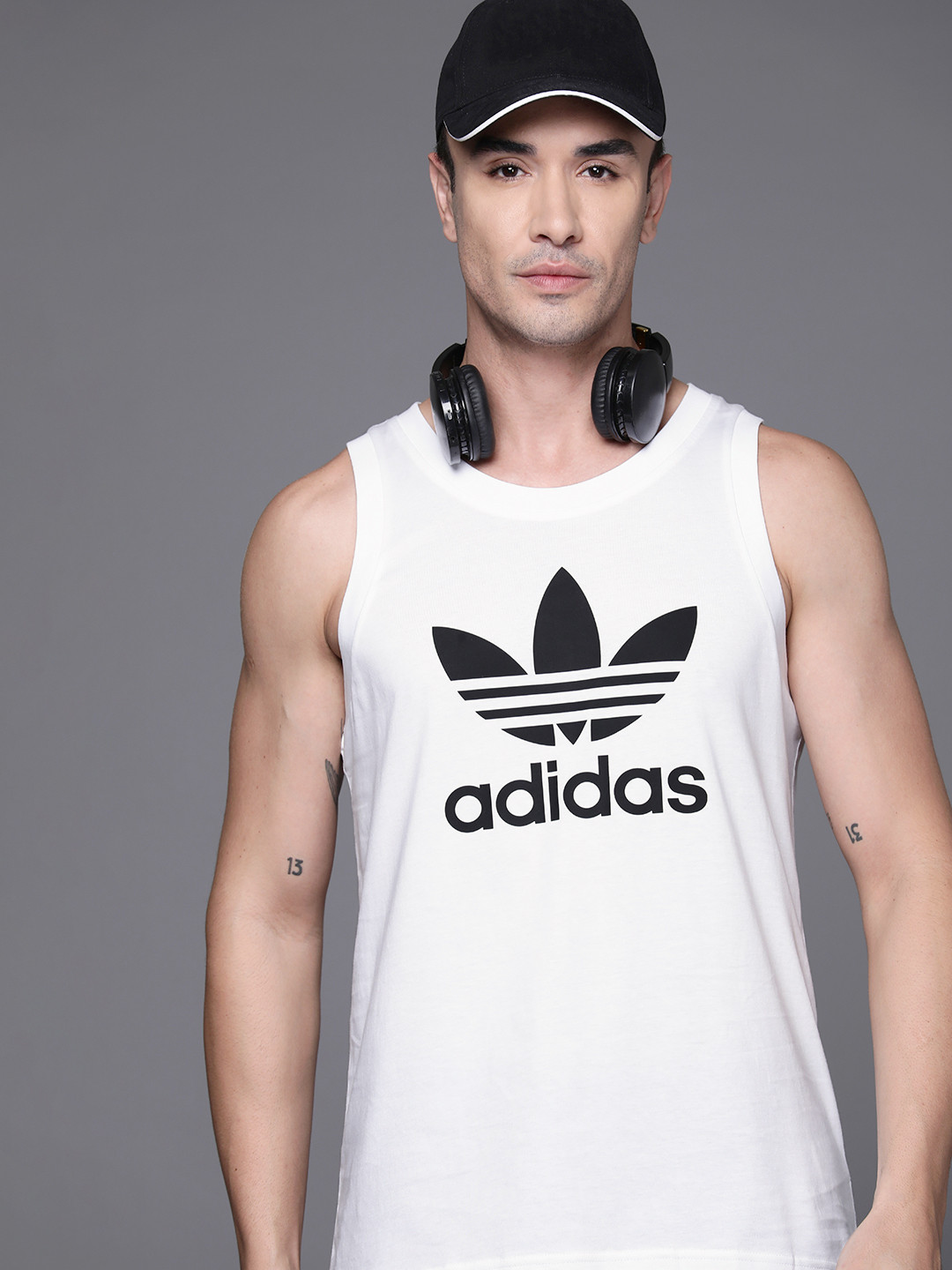 ADIDAS Originals Adicolor Classics Trefoil Pure Cotton Tank Top T-shirt