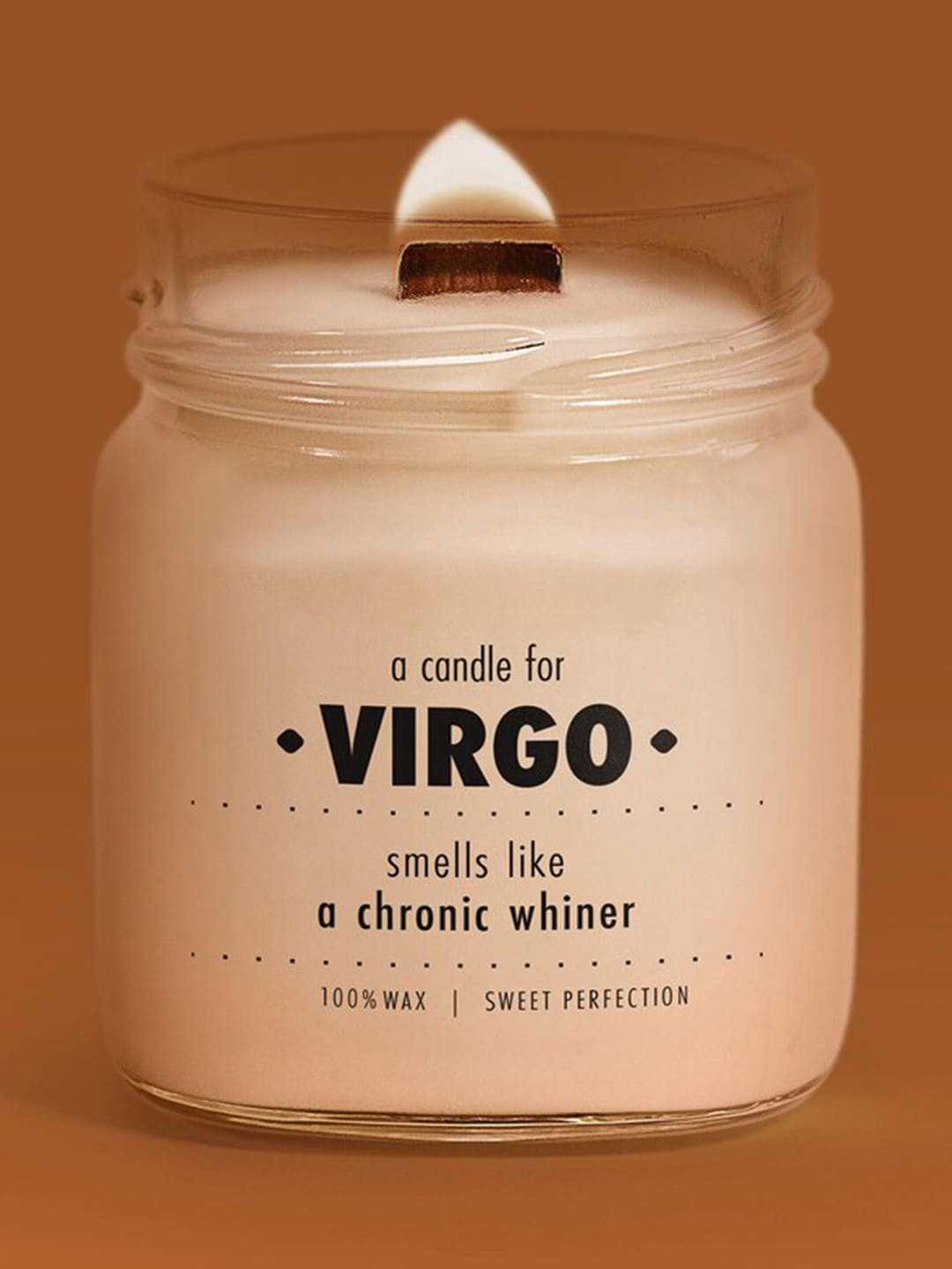 Aromatic Fables Virgo Zodiac Sweet Perfection Conversational Round Regular Jar Candles