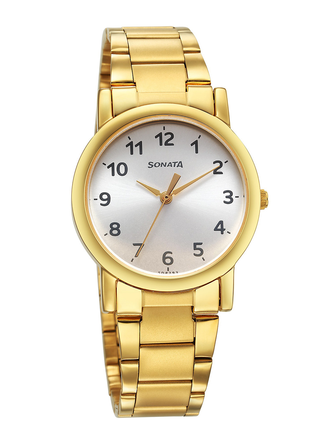 Sonata Classique Collection Men Stainless Steel Bracelet Style Analogue Watch 7987YM11W