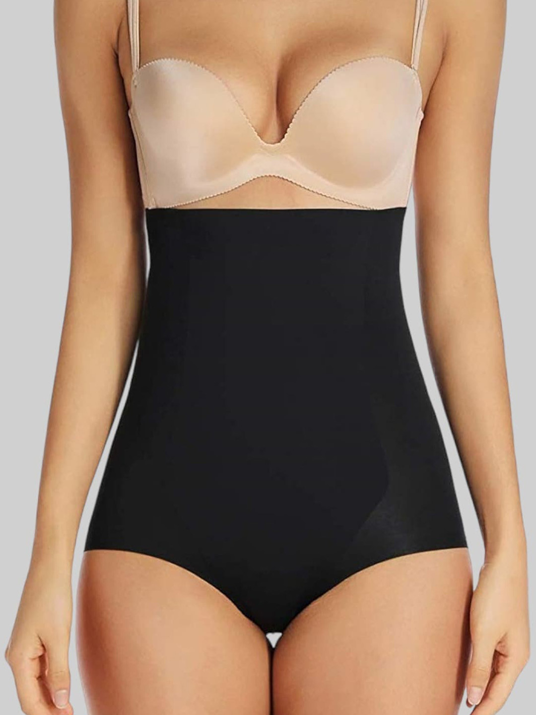 PLUMBURY Seamless High Waist Tummy Control Shapewear