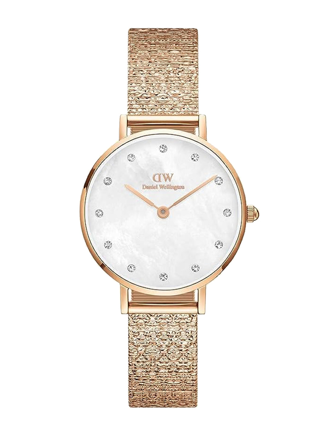 Daniel Wellington Women Stainless Steel Bracelet Style Straps Analogue Watch DW00100590