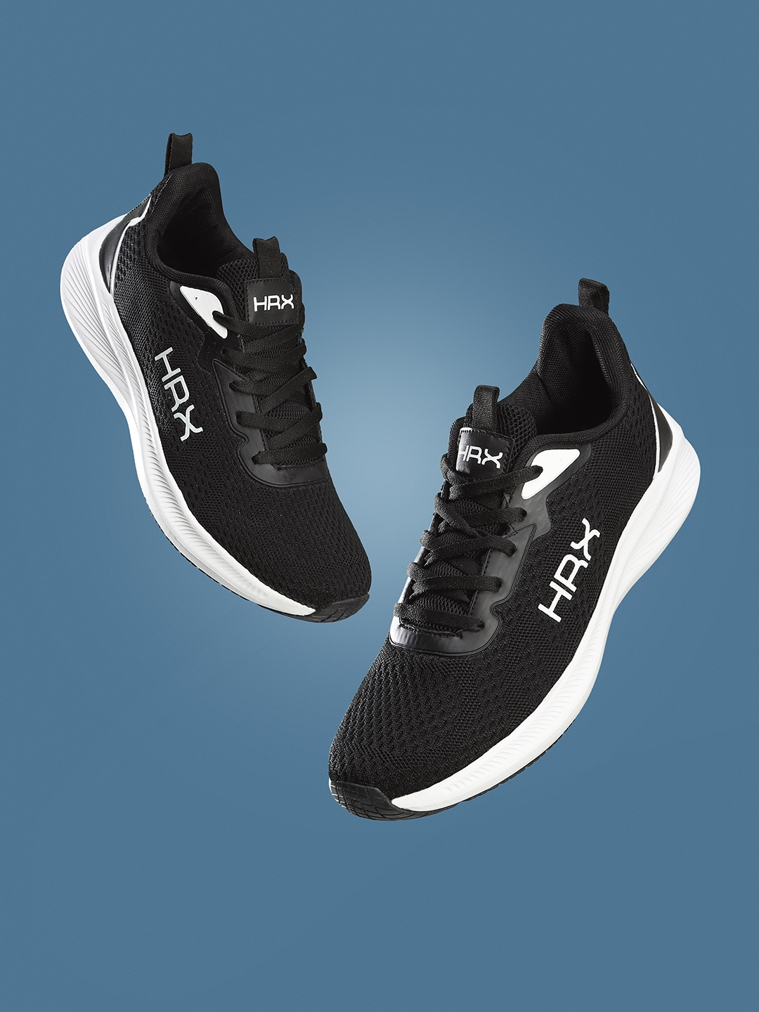 Hrx by hrithik roshan men black running shoes online