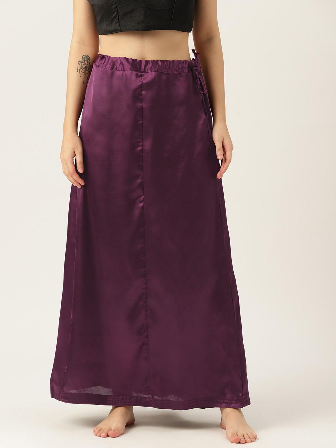HASRI Women Solid Saree Shapewear