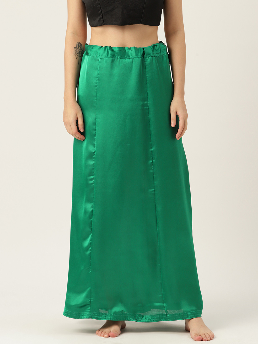 HASRI Solid Saree Shapewear