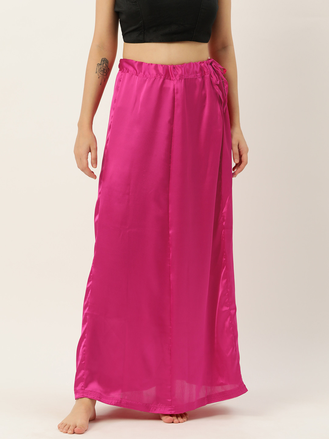 HASRI Women Solid Saree Shapewear