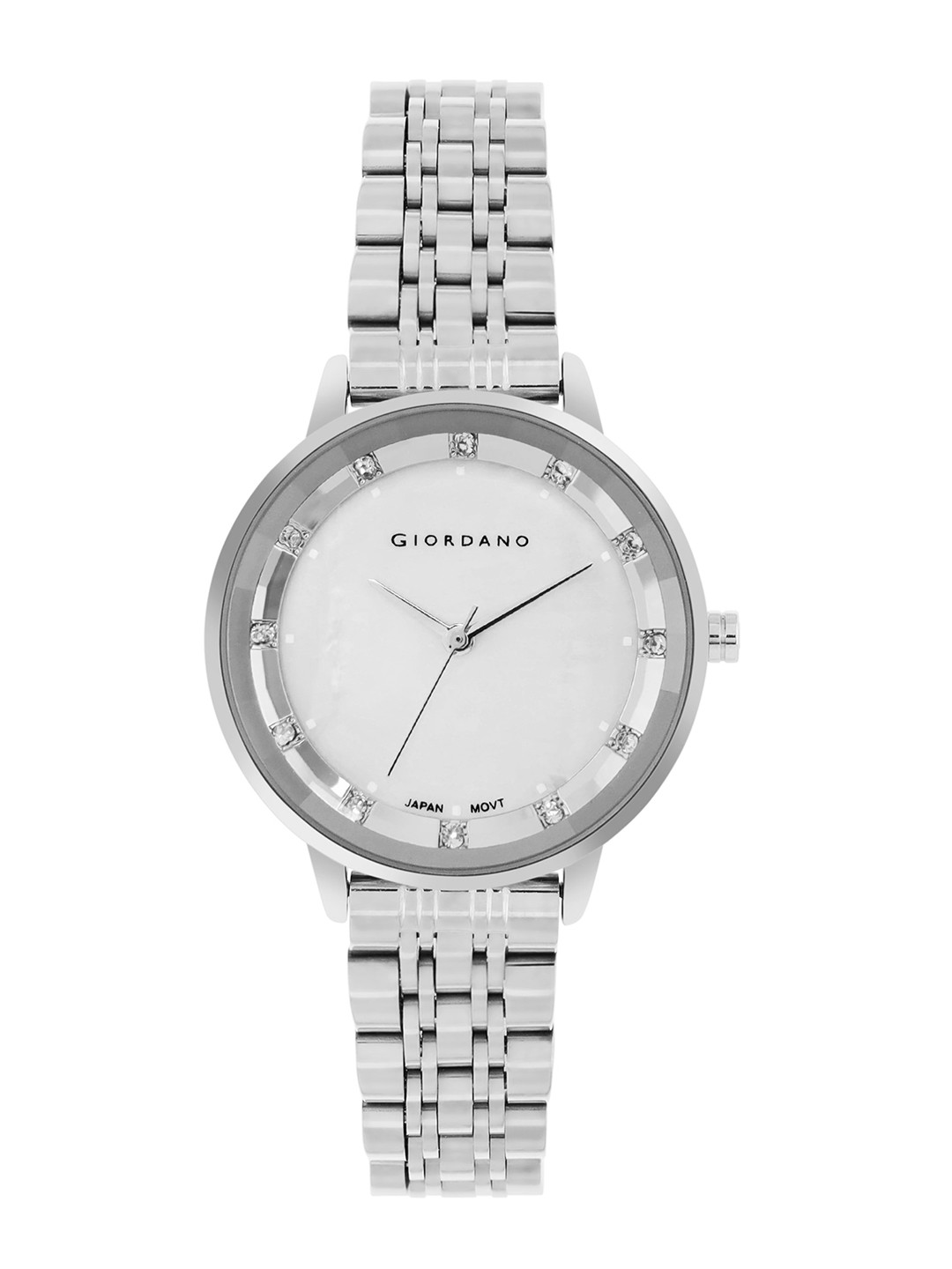 GIORDANO Women Embellished Dial & Bracelet Style Straps Analogue Watch GZ-60060-11