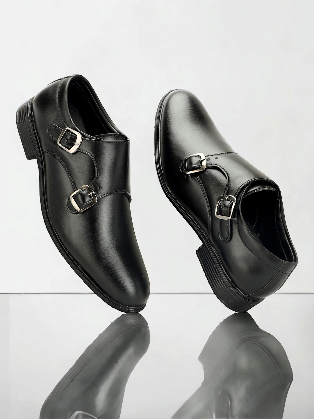 Buxton Men Formal Monk Shoes