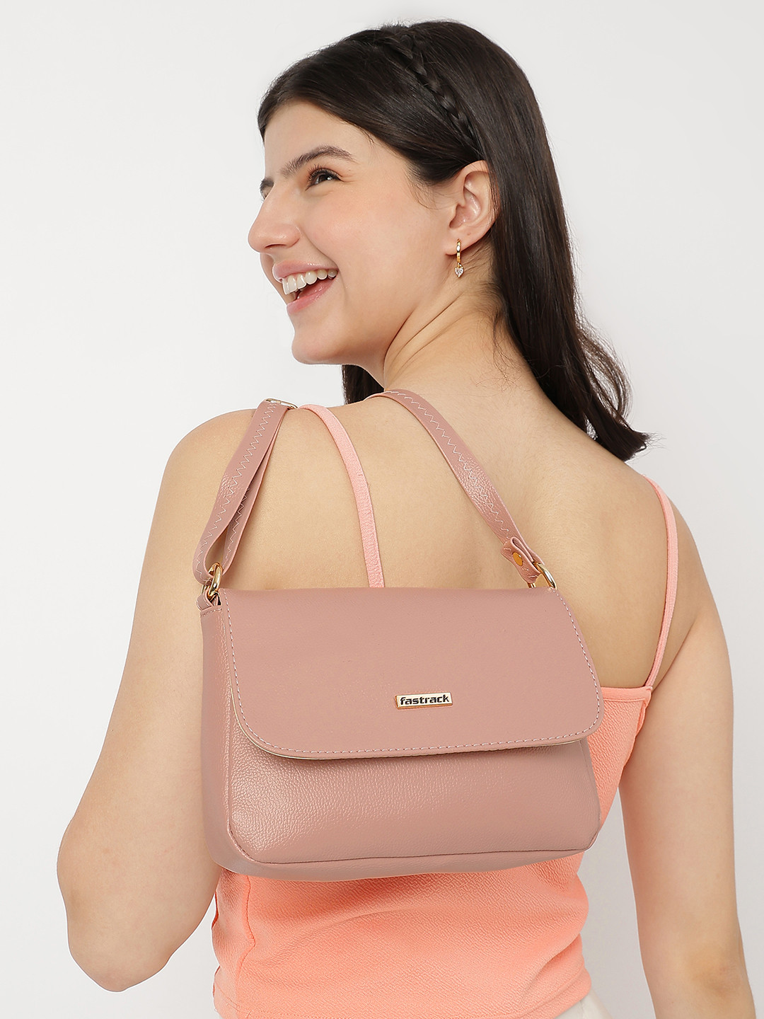 Fastrack Women Solid Everyday Sling