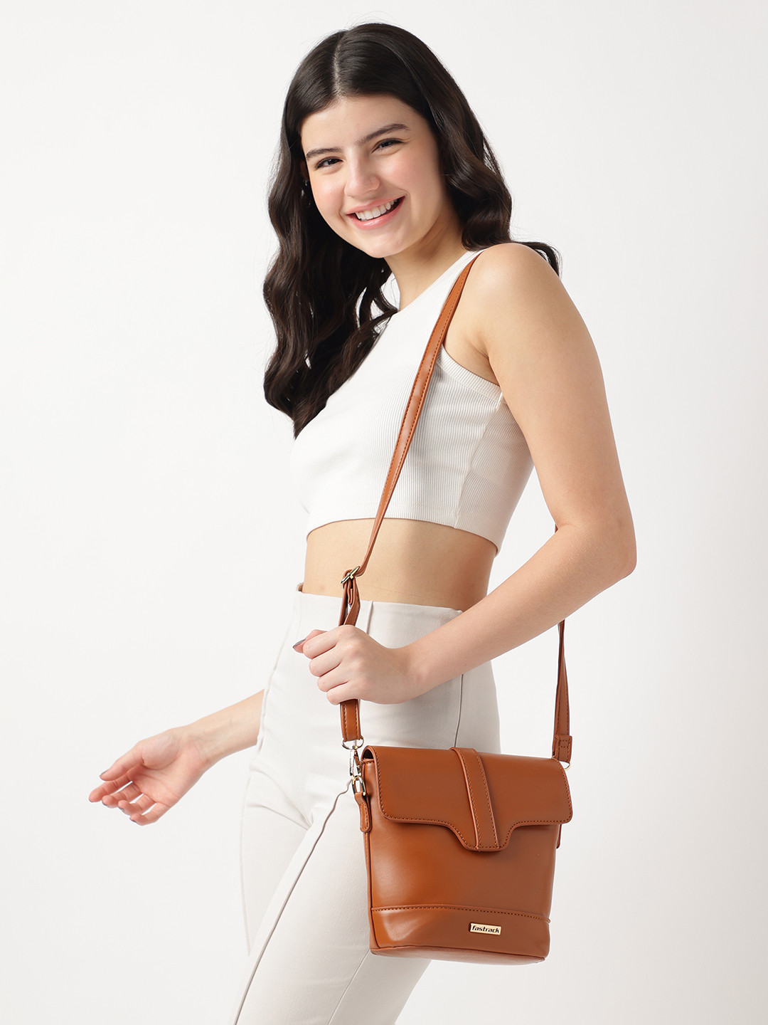 Fastrack Women Midtown Messenger Shoulder Bag