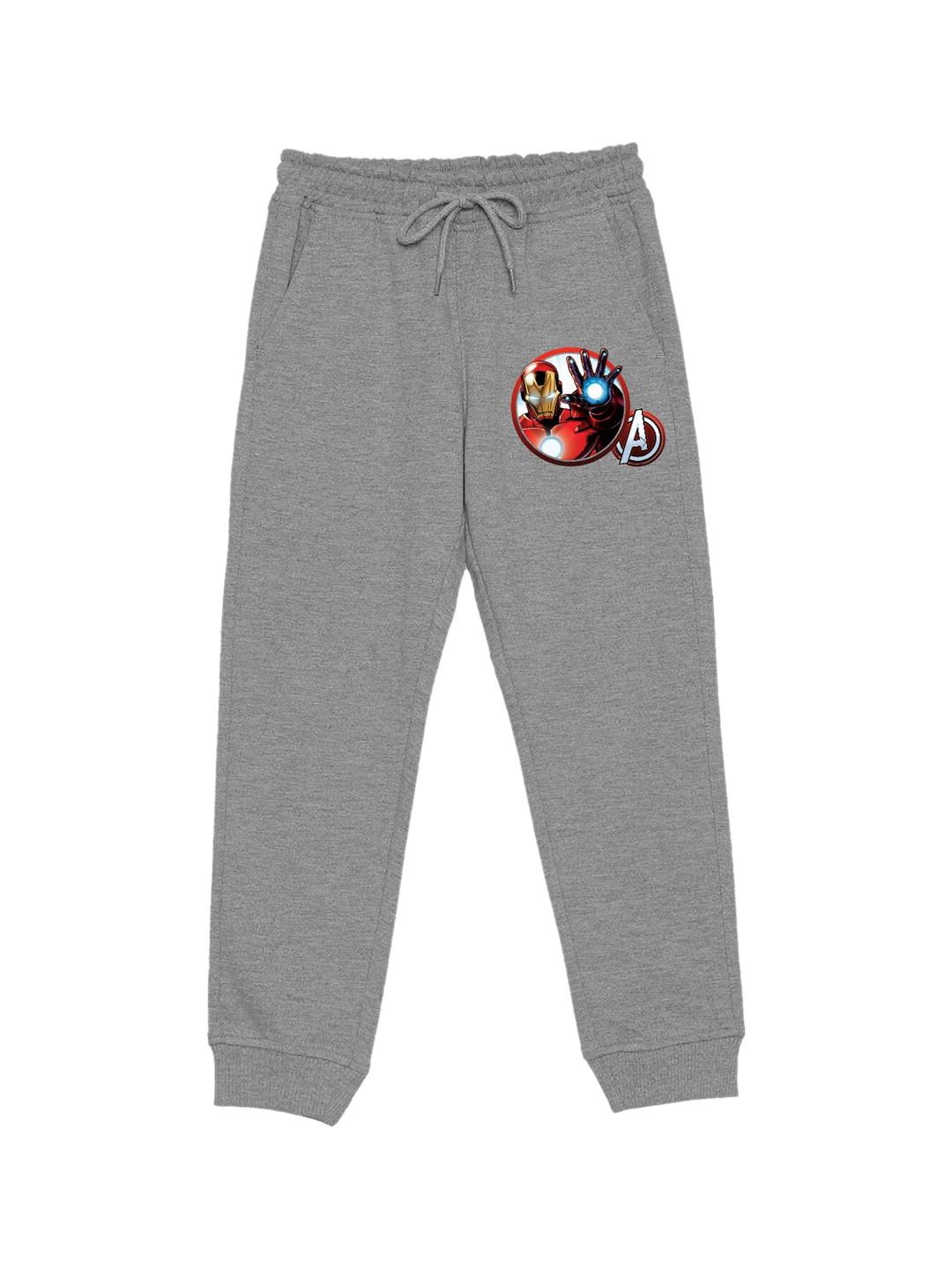 Wear Your Mind Kids Iron Man Printed Mid Rise Joggers