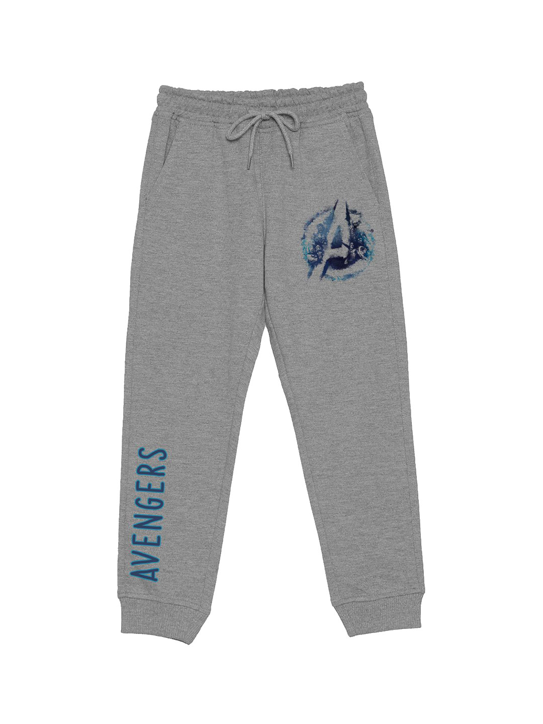 Wear Your Mind Kids Avengers Logo Printed Mid Rise Joggers
