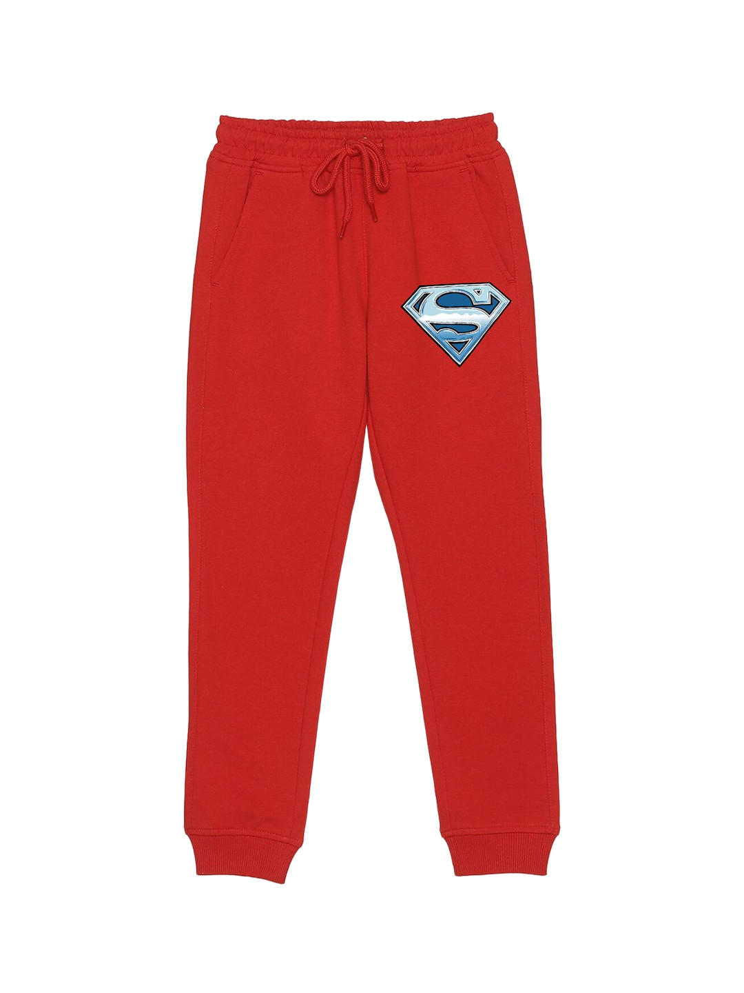 Wear Your Mind Kids Super Man Printed Joggers