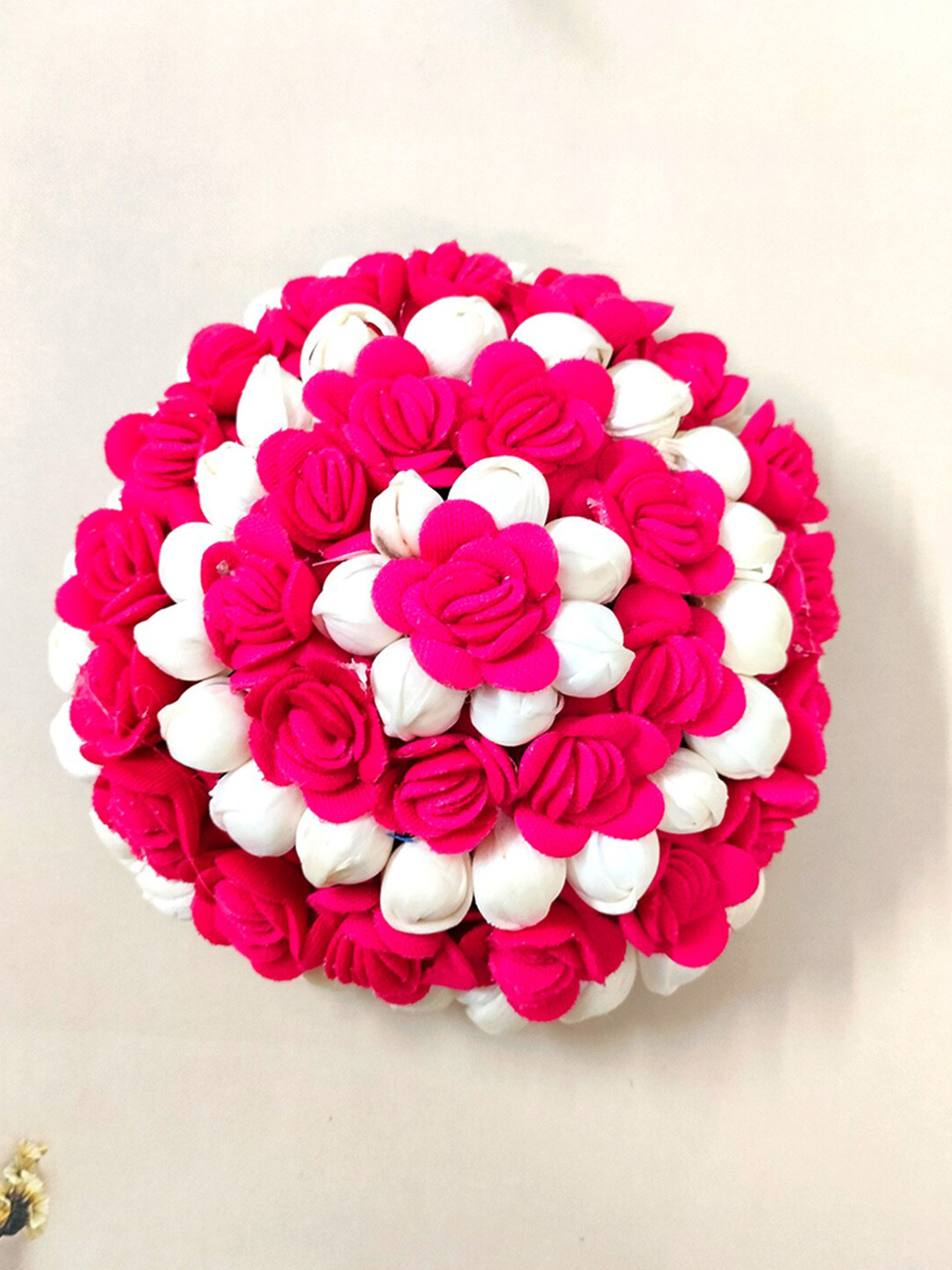 Hair Flare Women Pink & White Bumpit Hair Pin