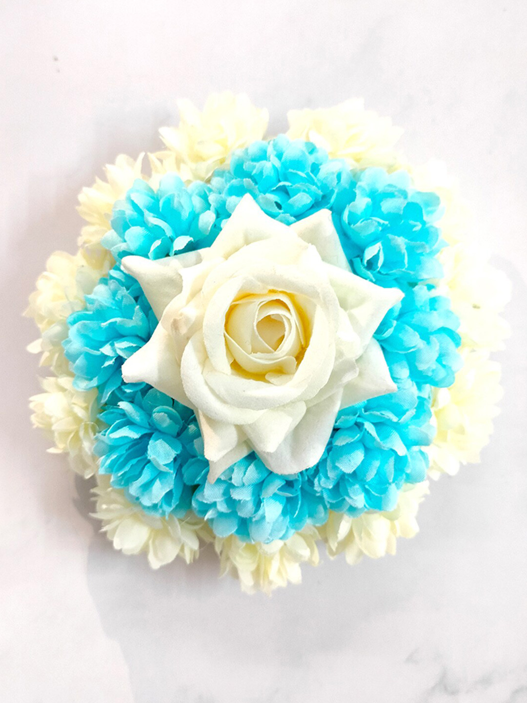 Hair Flare Women Blue & White Hair Accessory Set of