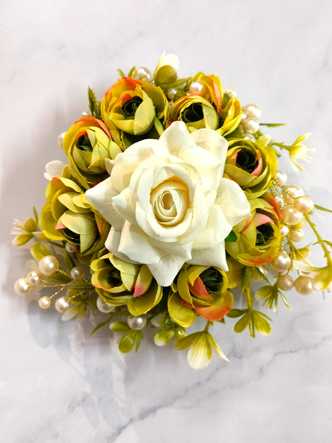 Hair Flare Embellished Bun Cover