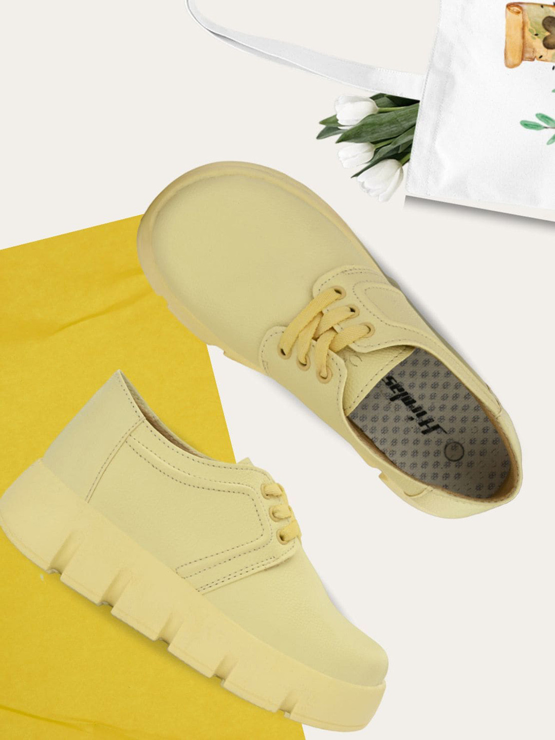 HIROLAS Women Lightweight Lace-Ups Sneakers