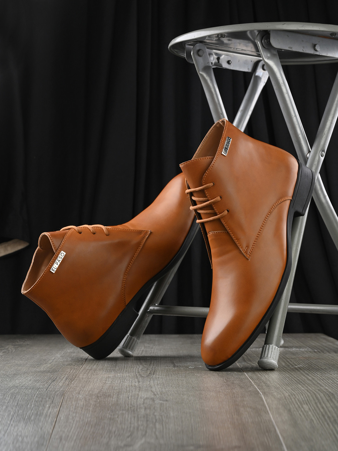 El Paso Men Mid-Top Desert Boots