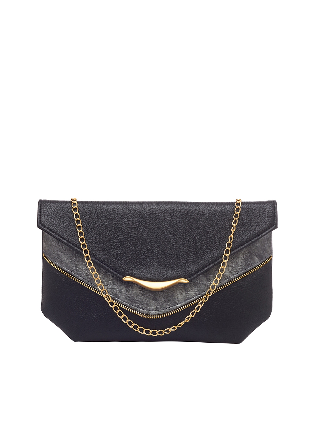 Buy ESBEDA Black Solid Envelope Clutch Clutches for Women