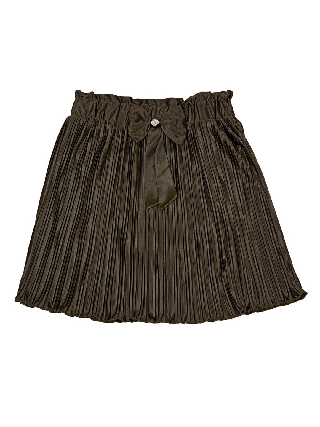 Peppermint Girls Accordion Pleats A-Line Mini Skirt