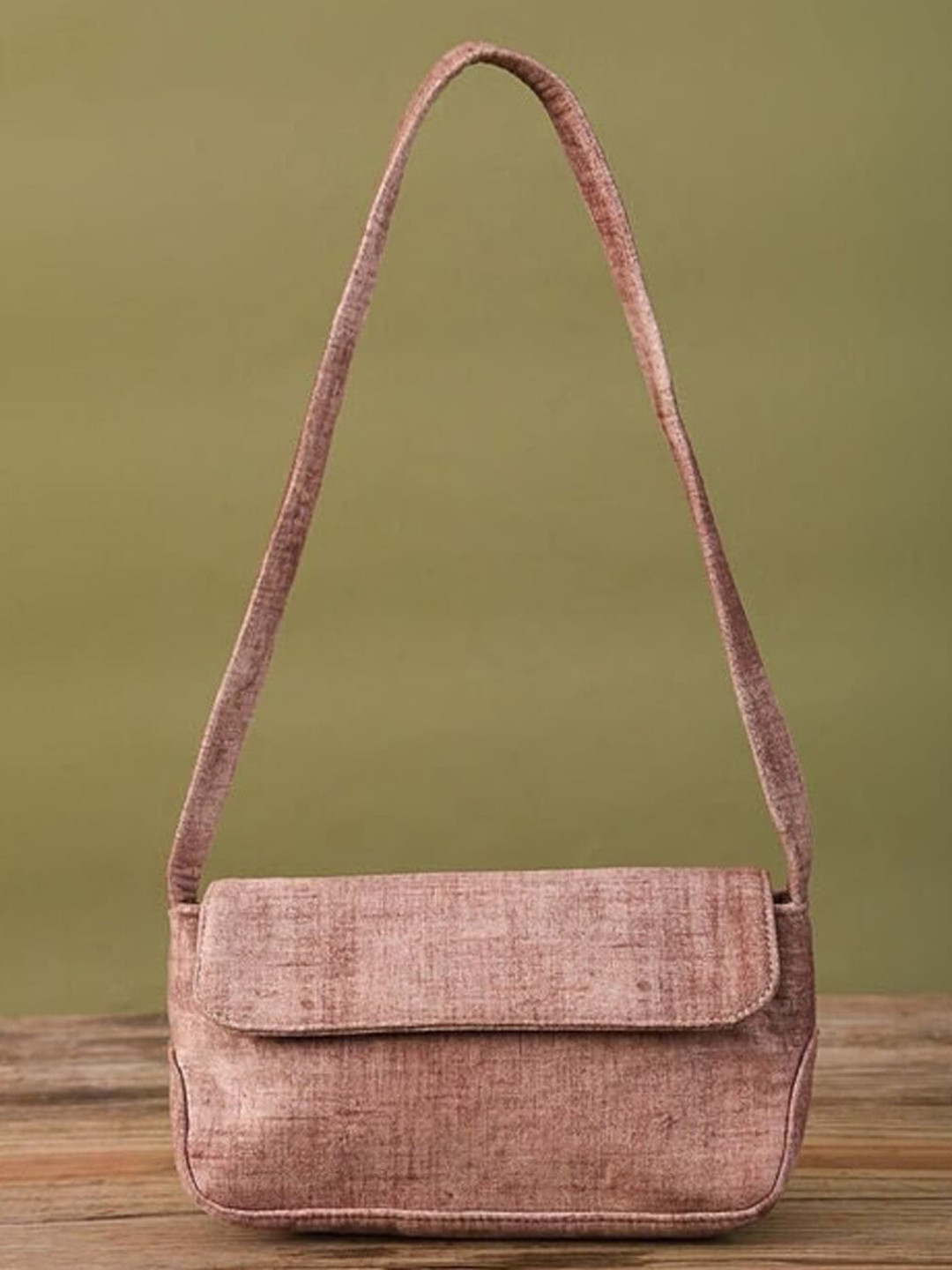 Jalwa Art Textured Suede Shoulder Bag