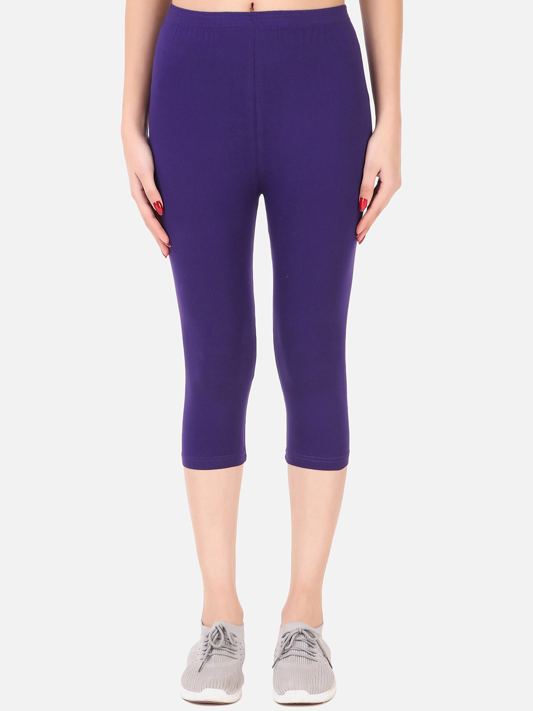 Fasha Women Purple Capris