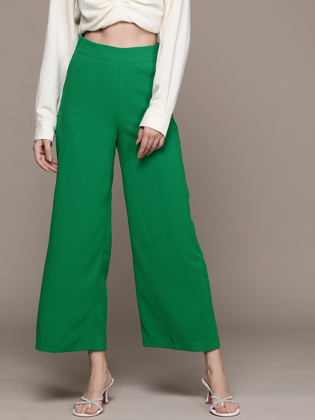 WAREHOUSE Women Wide Leg Trousers