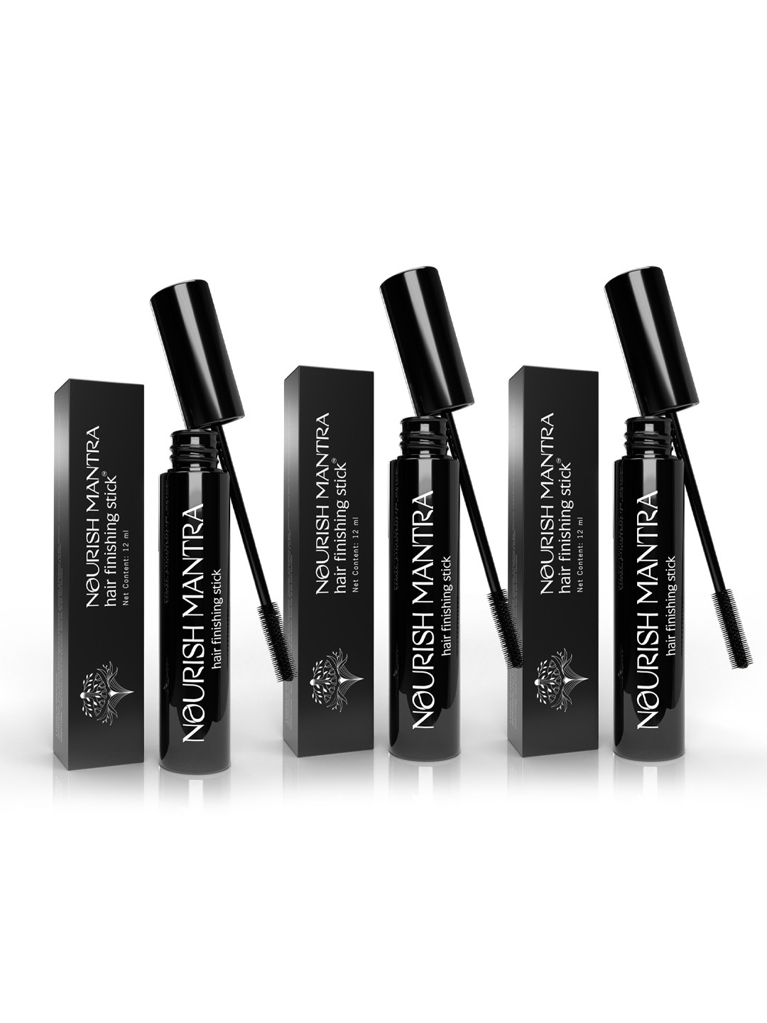 Nourish Mantra Set of 3 Hair Finishing Stick 12ml Each