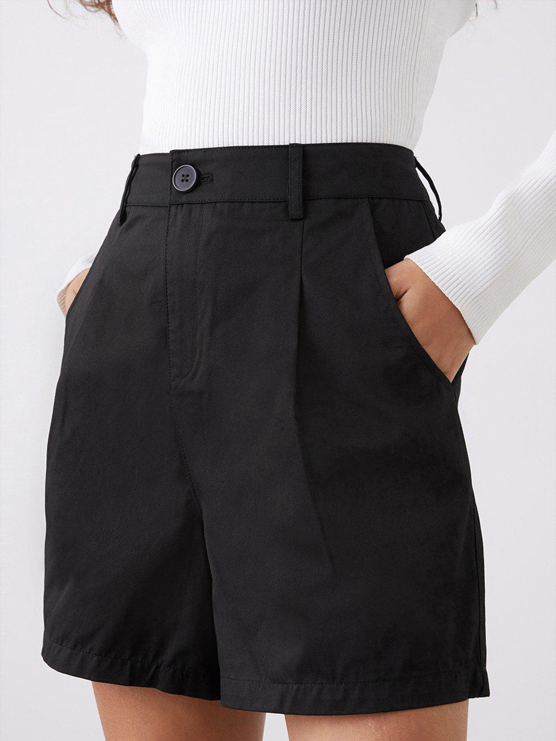 DOROTHY PERKINS Women Petite Pure Cotton Shorts