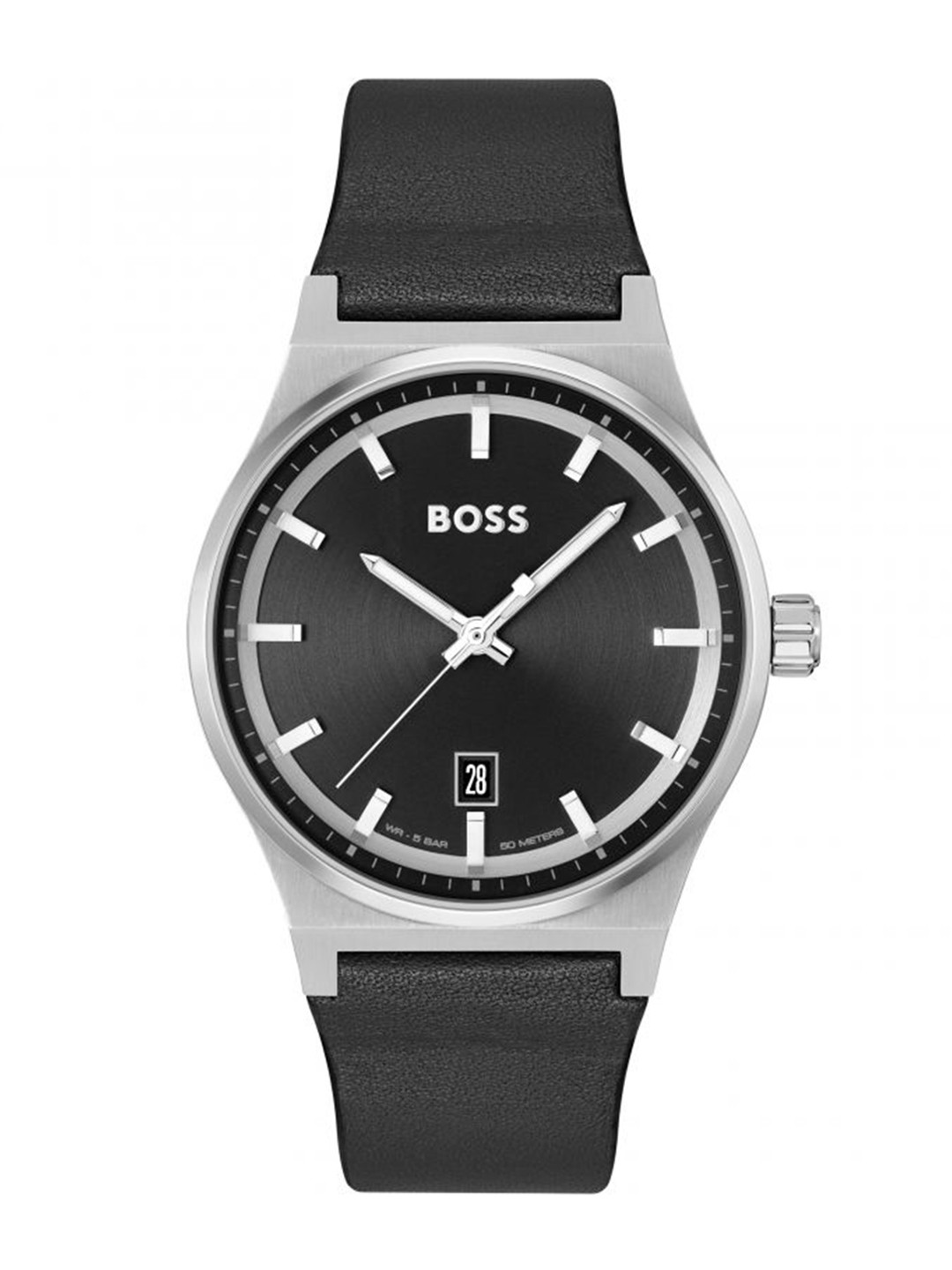BOSS Men Dial & Leather Straps Analogue Watch 1514075