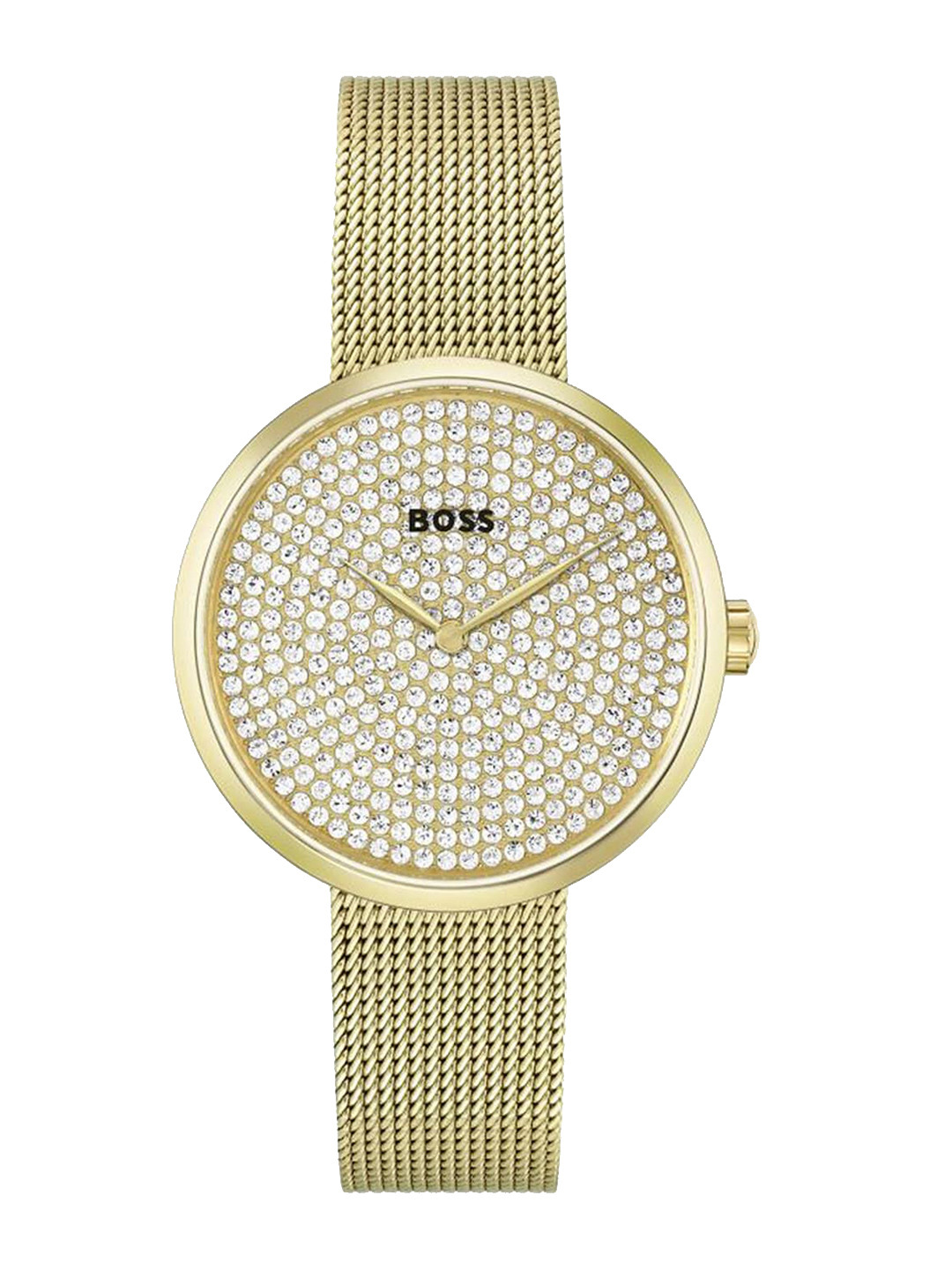 BOSS Women Embellished Dial Bracelet Style Straps Analogue Watch 1502659