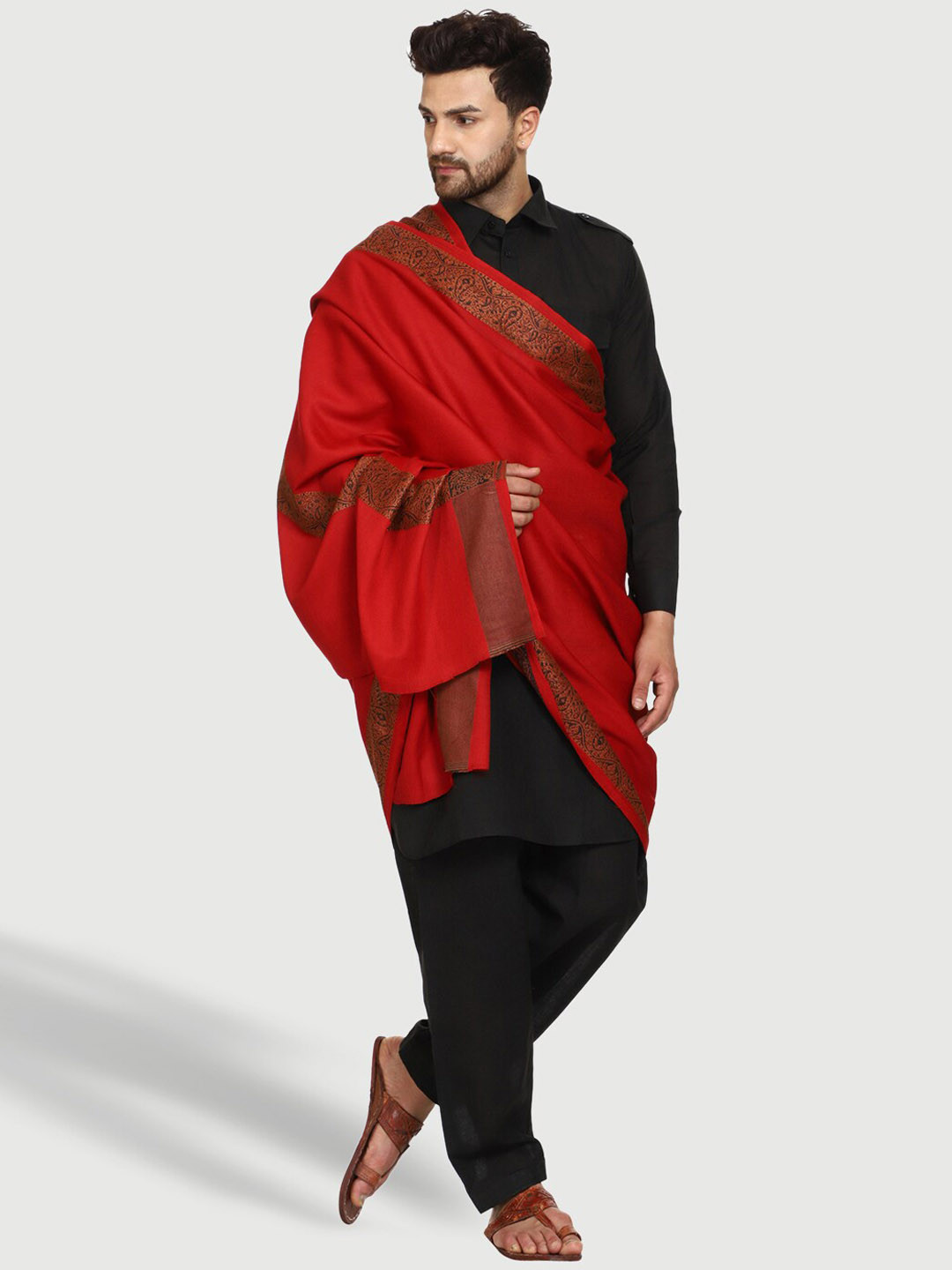 SWI Stylish Pure Wool Shawl