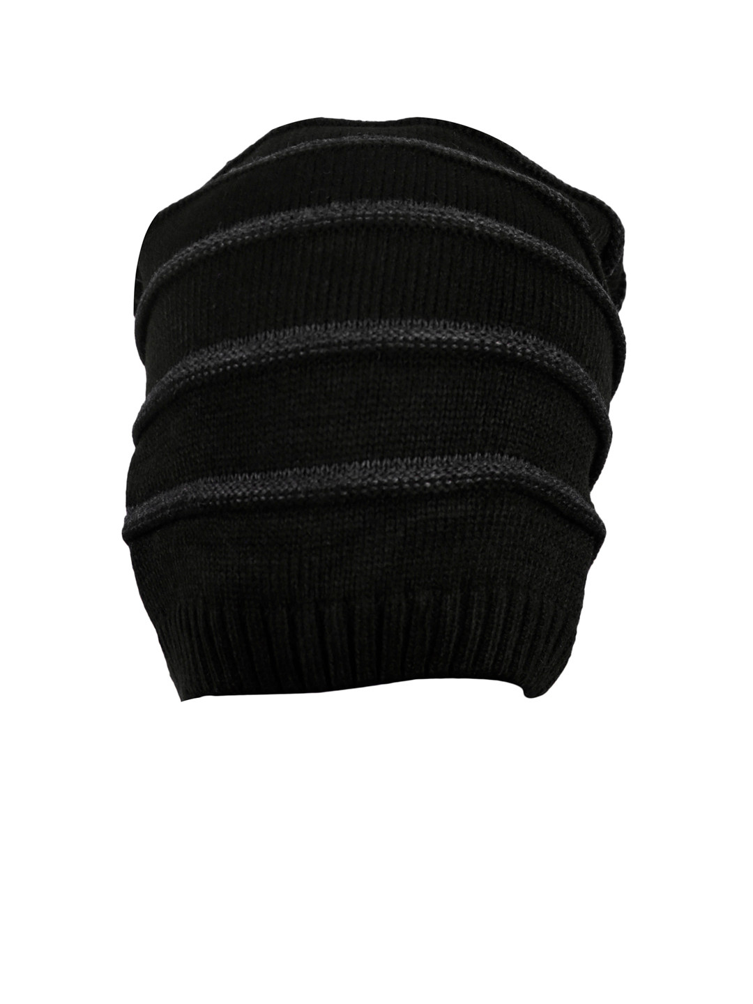 Buy FabSeasons Unisex Black Solid 
