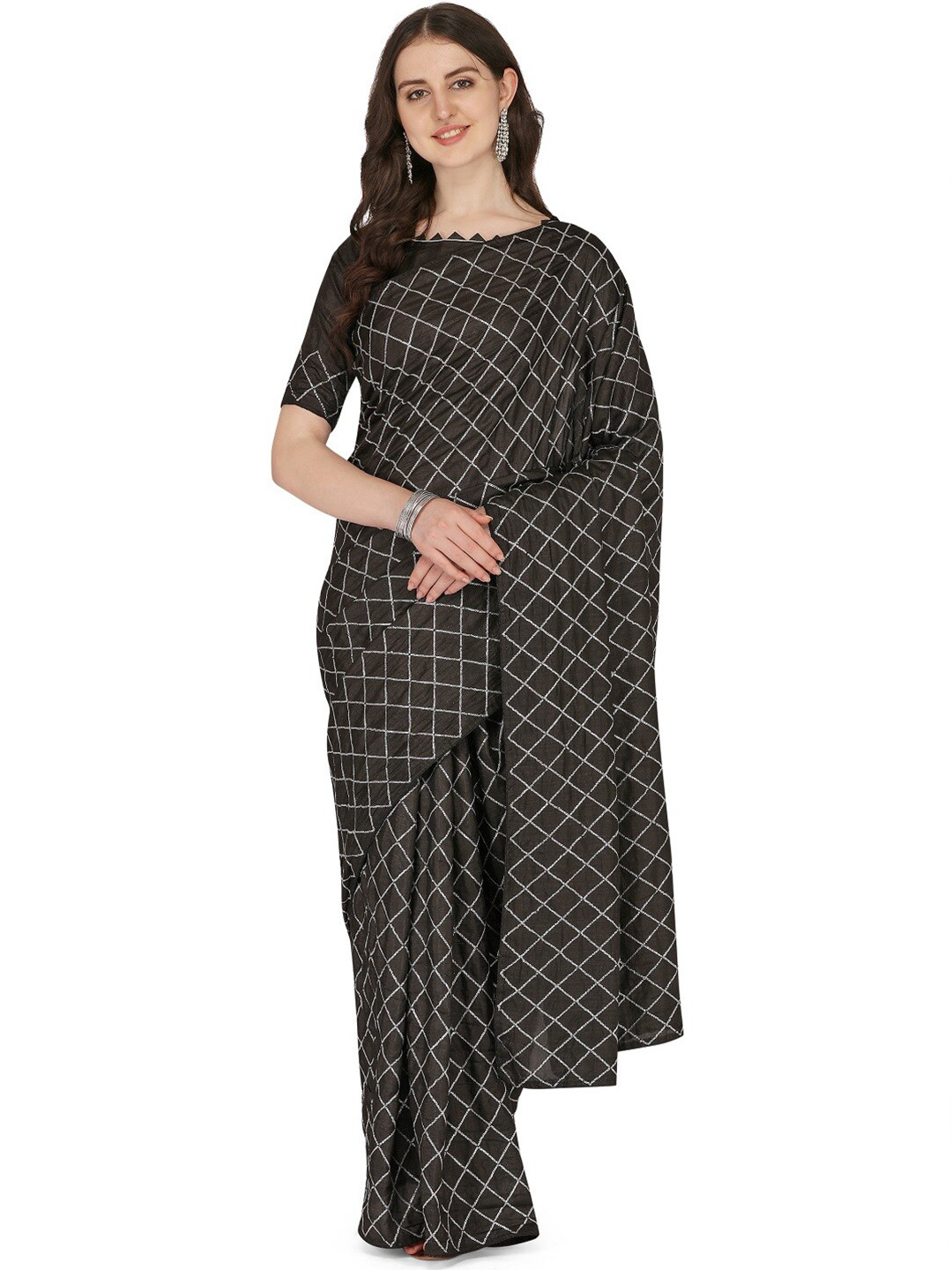KALINI Sequinned Saree