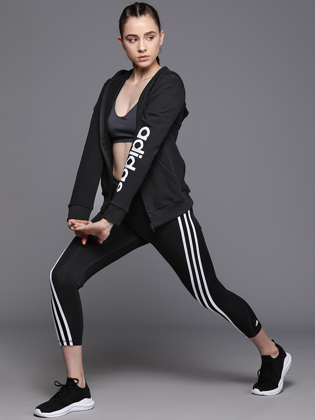 ADIDAS Women Optime Training Icons 7/8 Tights