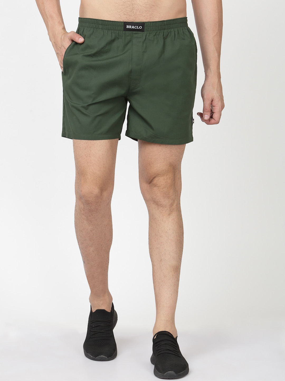 BRACLO Mid-Rise Cotton Boxers BRA-698RGR