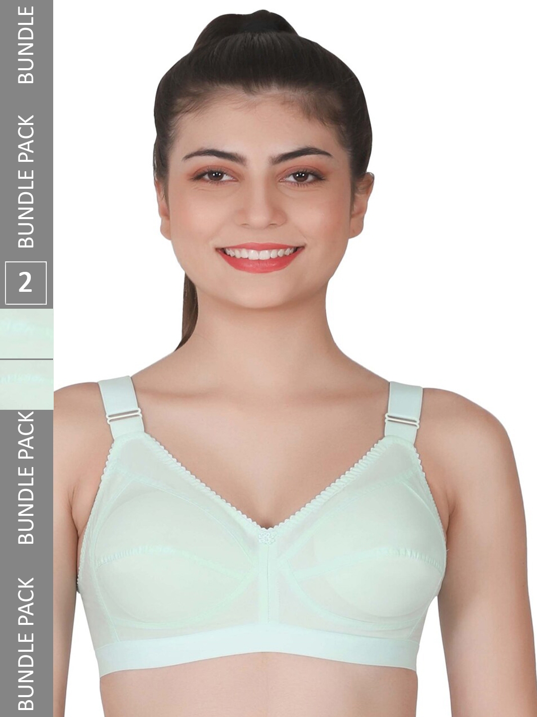 Buy Eve's Beauty Pack Of 2 Full Coverage Minimizer Bra With All Day Comfort  - Bra for Women 24569394