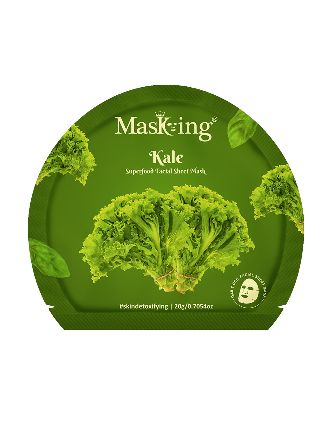 MasKing Kale Superfood Facial Sheet Mask - 20 g